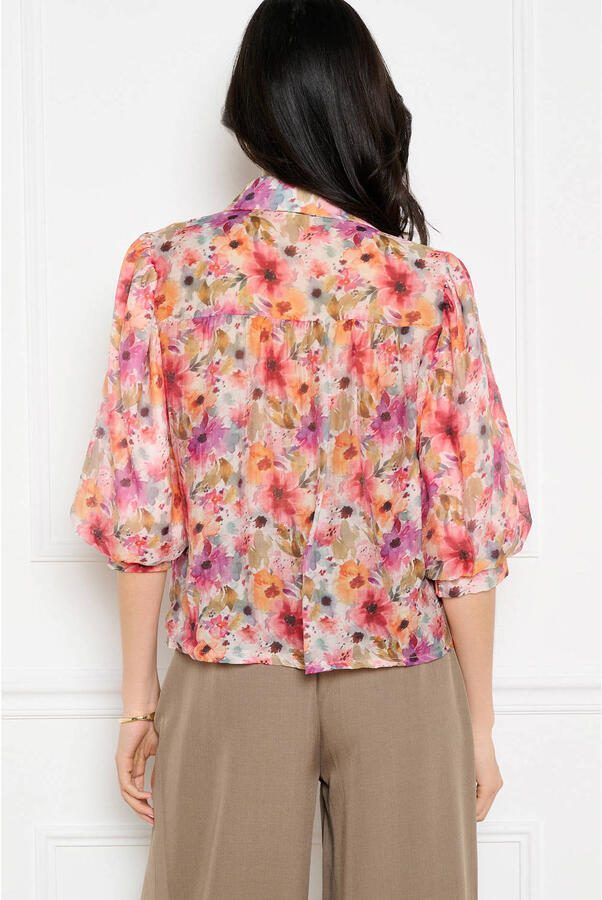 LOLALIZA gebloemde blouse multi - Foto 3