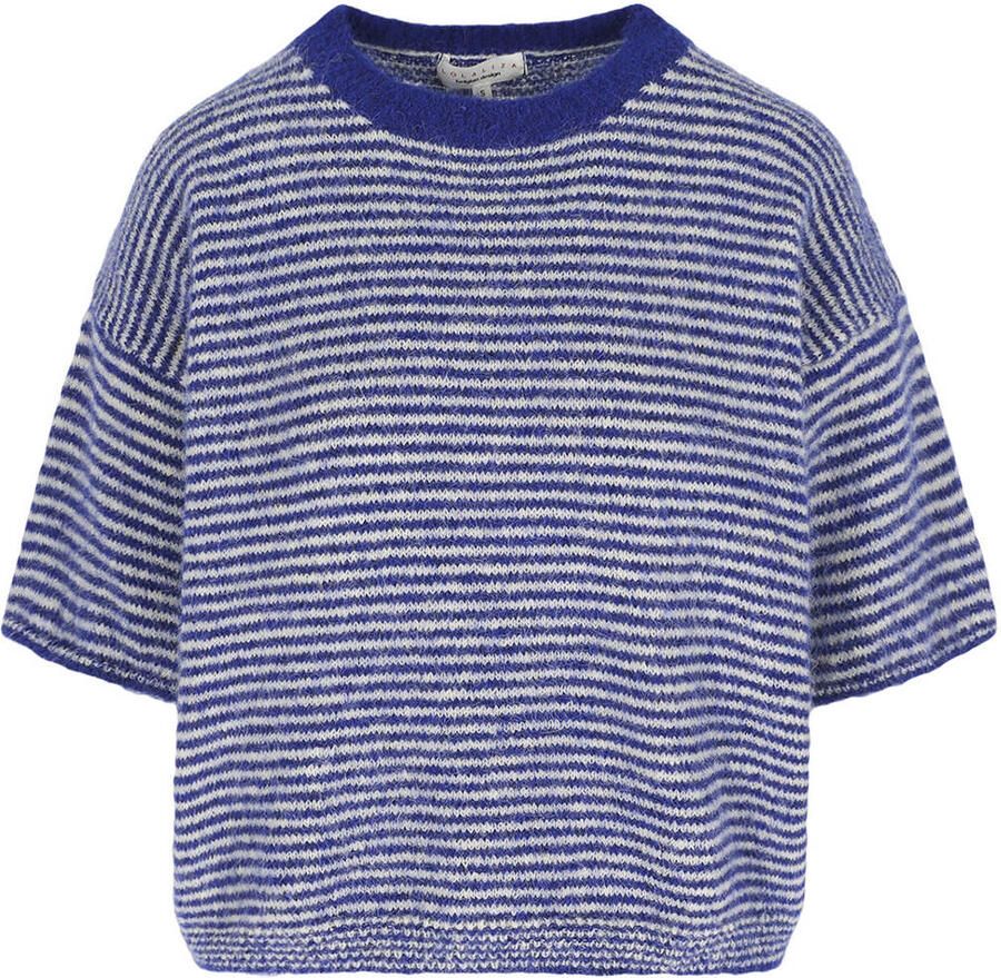 LOLALIZA gestreepte top blauw - Foto 2