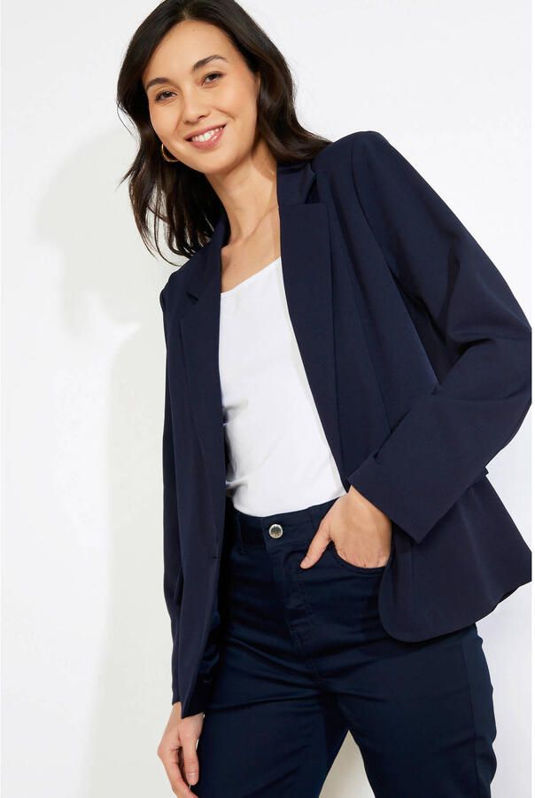 LOLALIZA getailleerde blazer donkerblauw