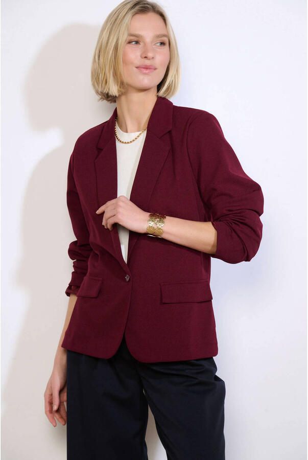 LOLALIZA getailleerde blazer donkerrood