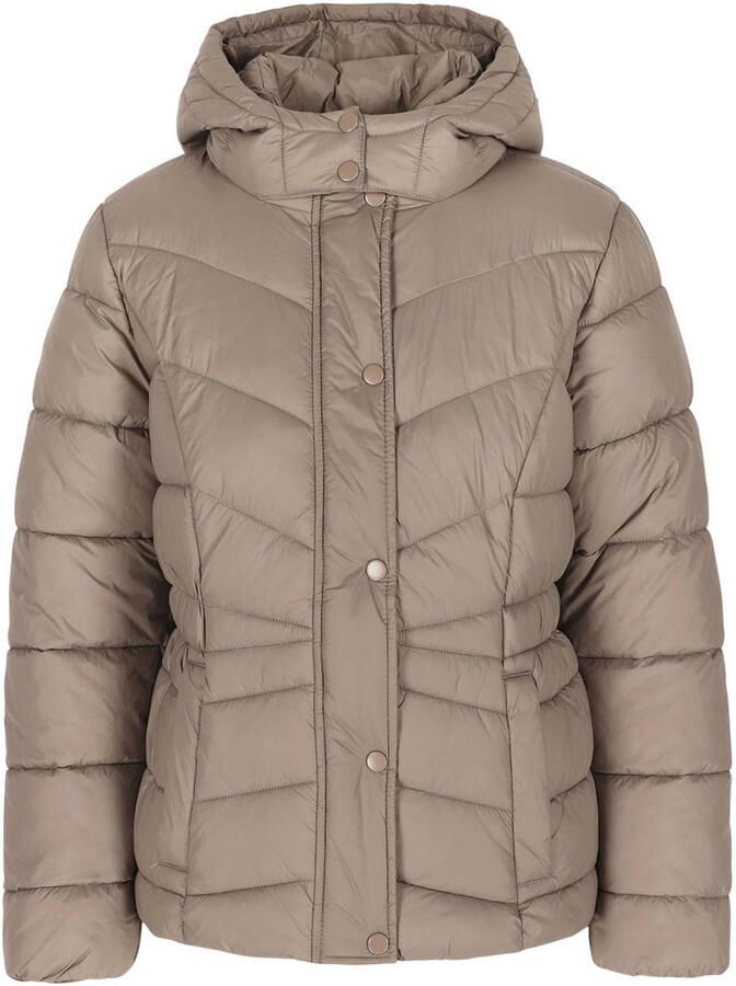 LOLALIZA gewatteerde jas beige - Foto 2