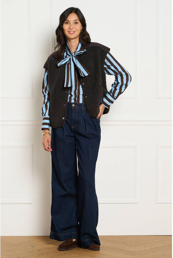 LOLALIZA gilet bruin - Foto 3