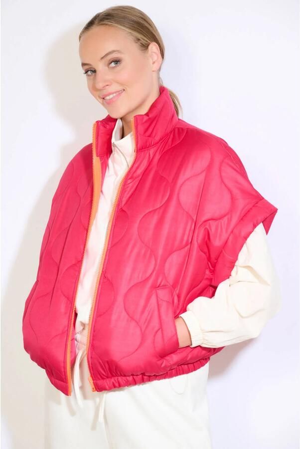 LOLALIZA gilet fuchsia - Foto 3