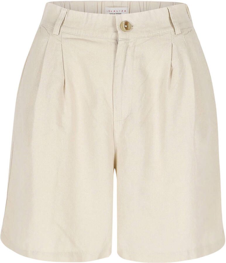 LOLALIZA high waist casual short beige - Foto 2
