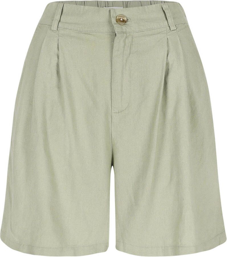 LOLALIZA high waist casual short lichtgroen - Foto 2