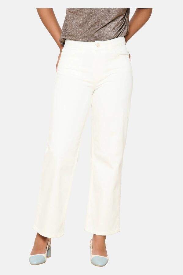 LOLALIZA high waist ecru