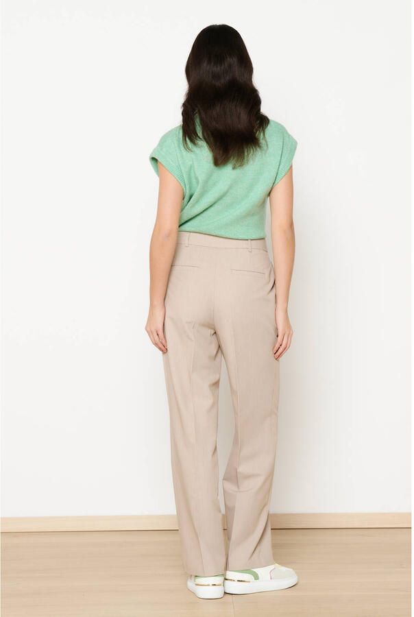 LOLALIZA high waist pantalon beige - Foto 2