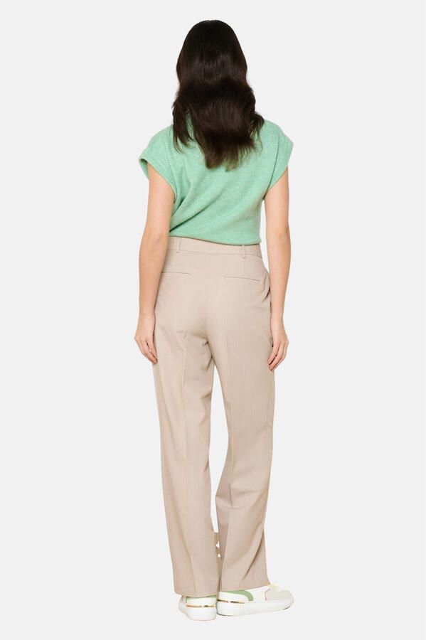 LOLALIZA high waist pantalon beige - Foto 3