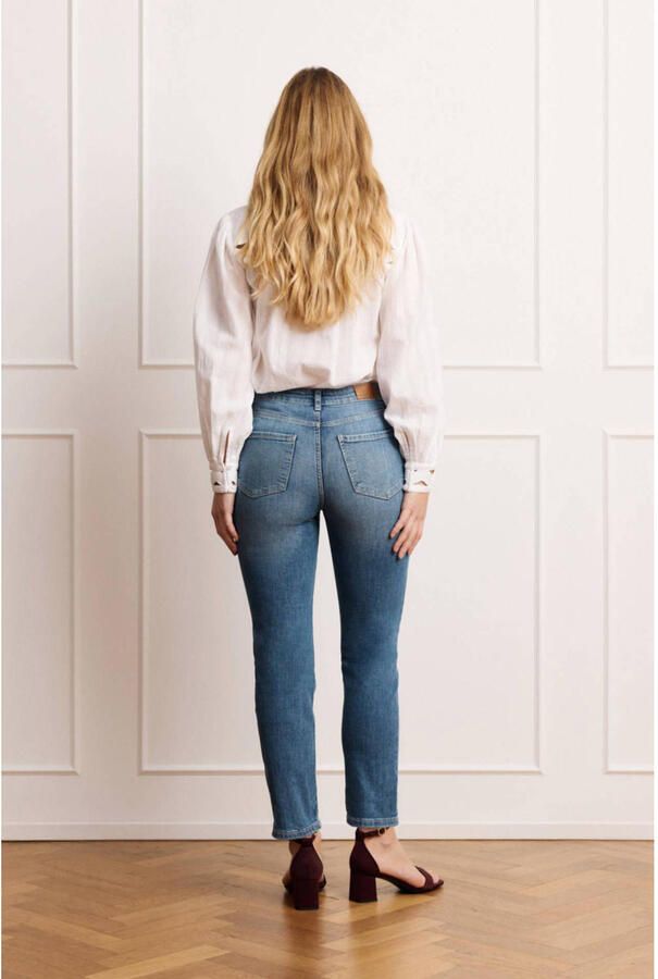 LOLALIZA high waist regular fit jeans medium blue denim - Foto 2