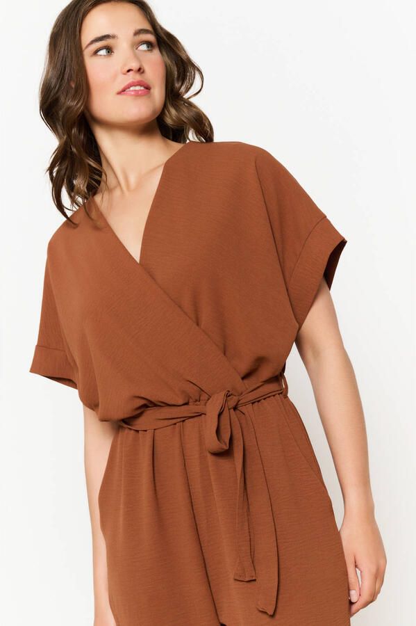 LOLALIZA jumpsuit bruin