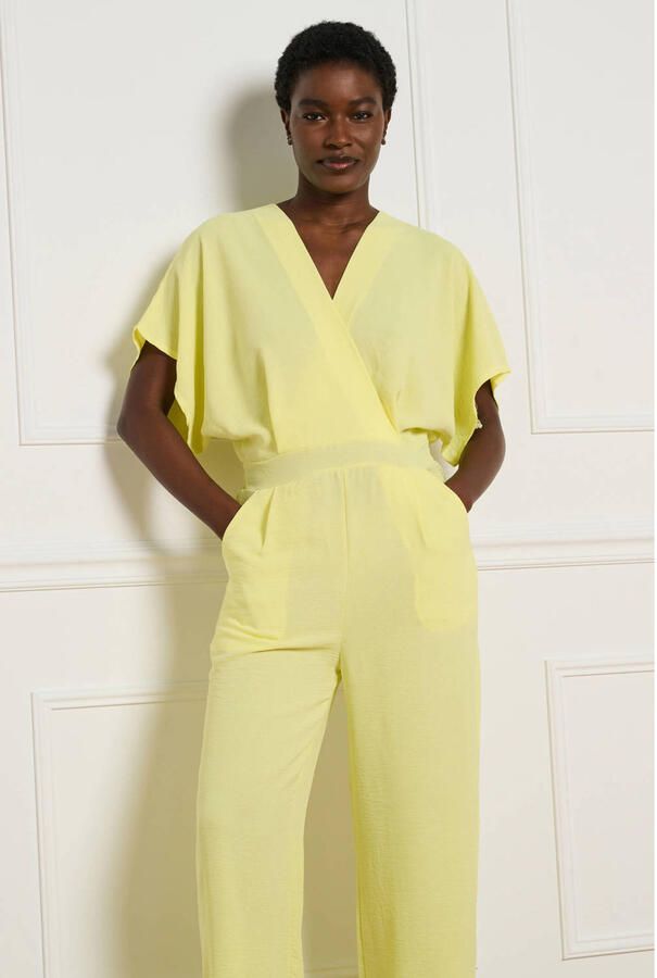 LOLALIZA jumpsuit geel