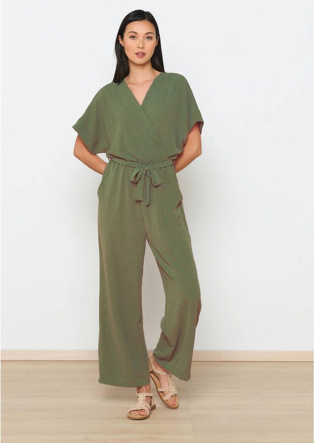 LOLALIZA jumpsuit groen