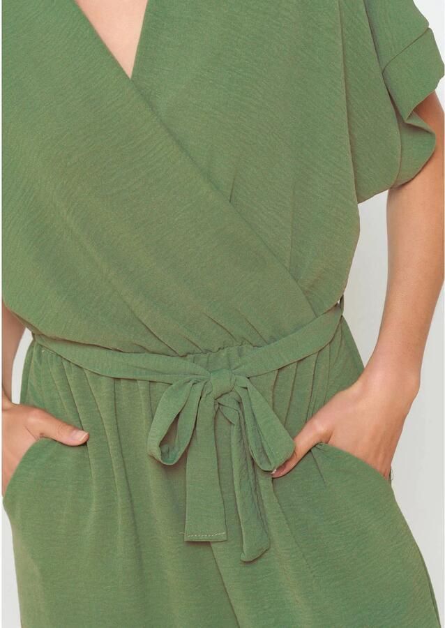 LOLALIZA jumpsuit groen - Foto 2