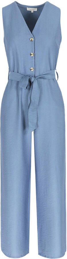 LOLALIZA jumpsuit met ceintuur blauw - Foto 2