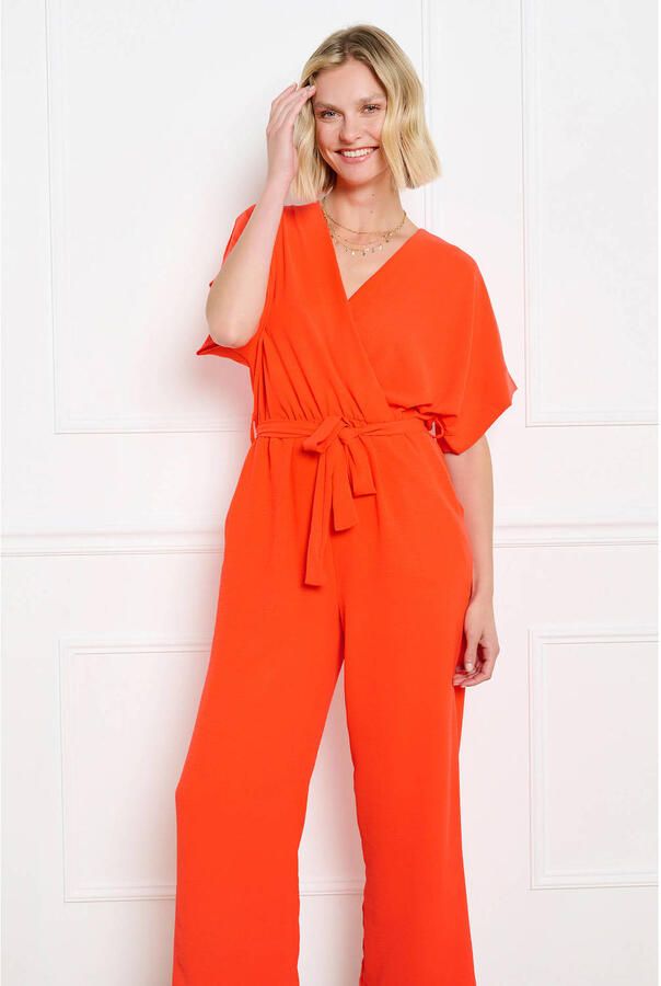 LOLALIZA jumpsuit oranje