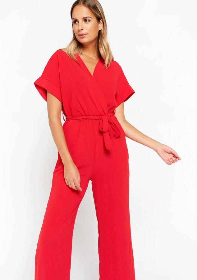 LOLALIZA jumpsuit rood