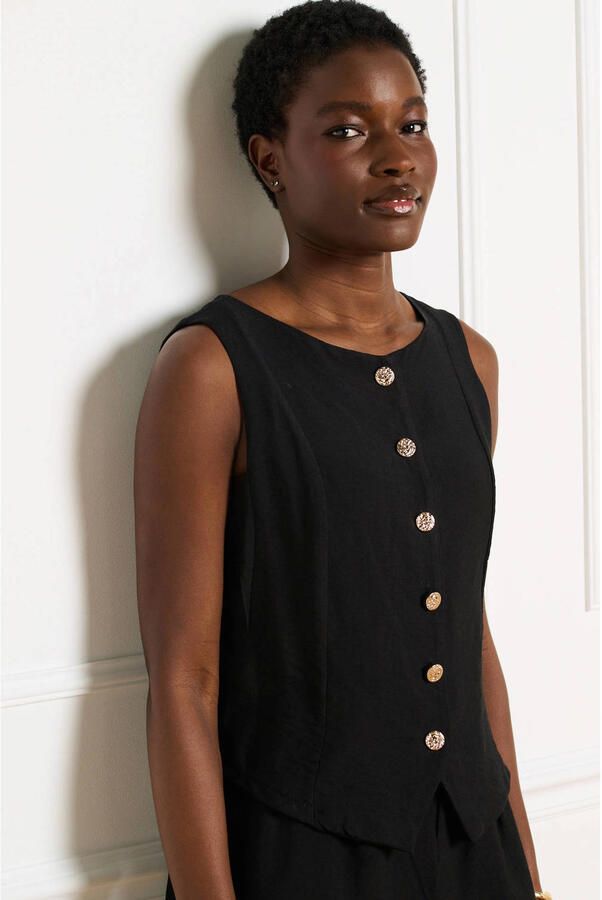 LOLALIZA jumpsuit zwart
