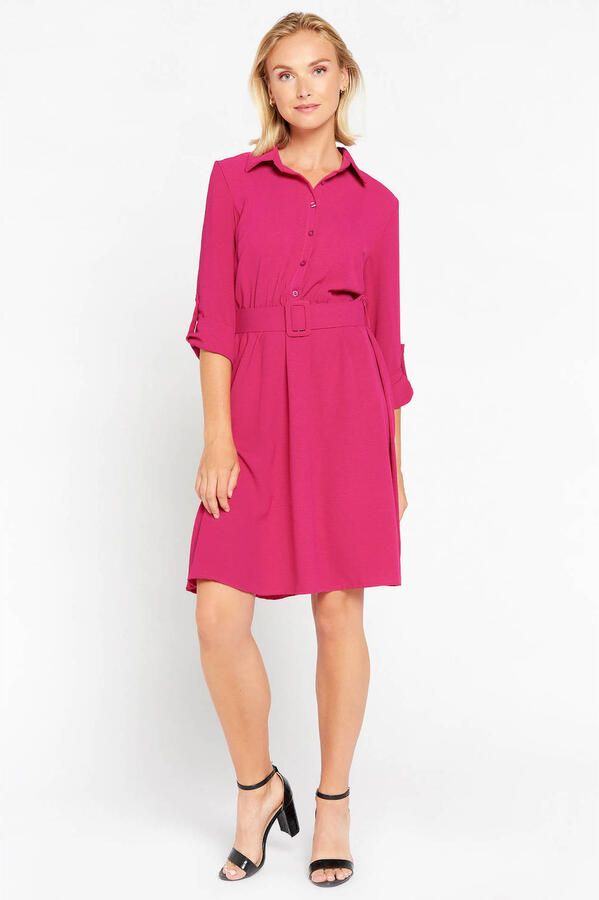 LOLALIZA jurk roze
