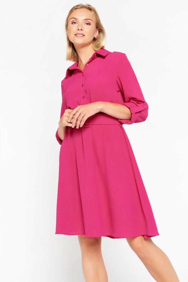LOLALIZA jurk roze - Foto 3