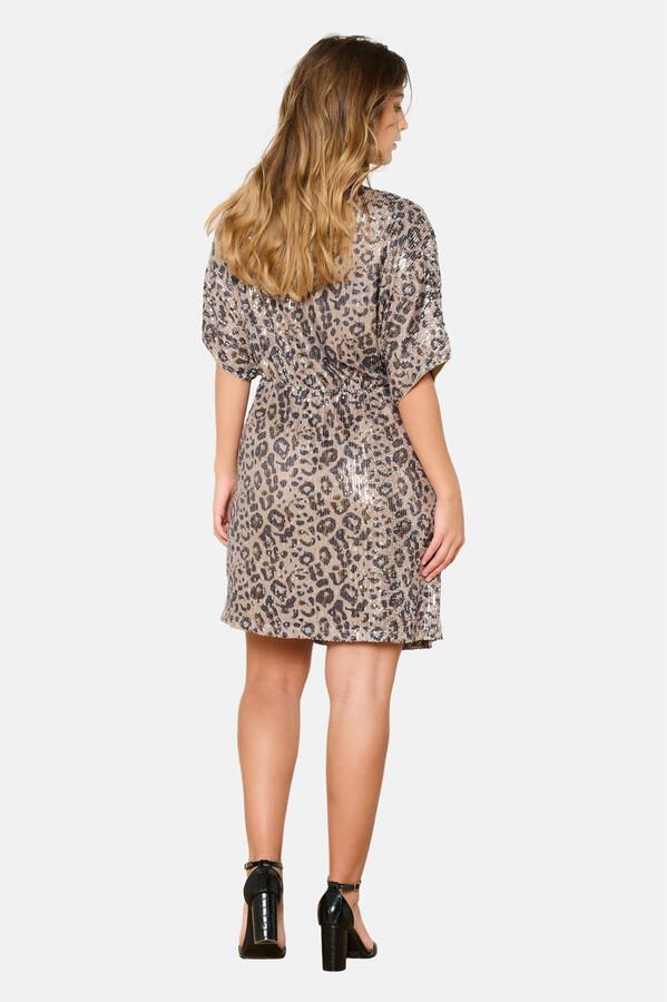 LOLALIZA korte jurk beige - Foto 2
