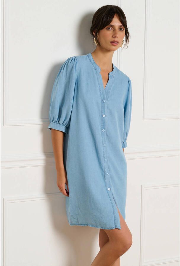 LOLALIZA korte jurk blauw