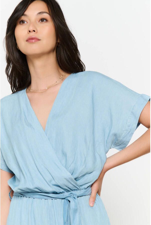 LOLALIZA light blue denim jumpsuit