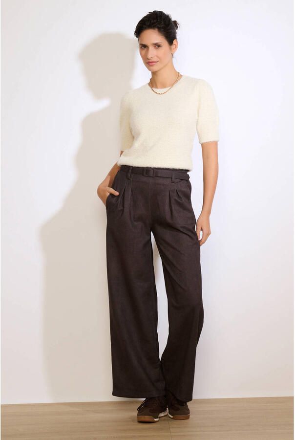 LOLALIZA loose pantalon antraciet - Foto 3