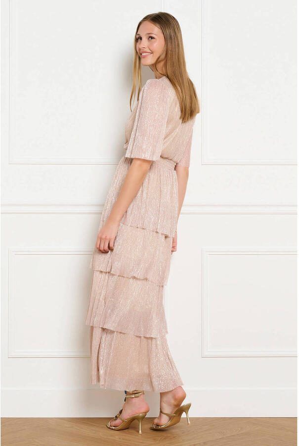 LOLALIZA maxi jurk beige - Foto 2