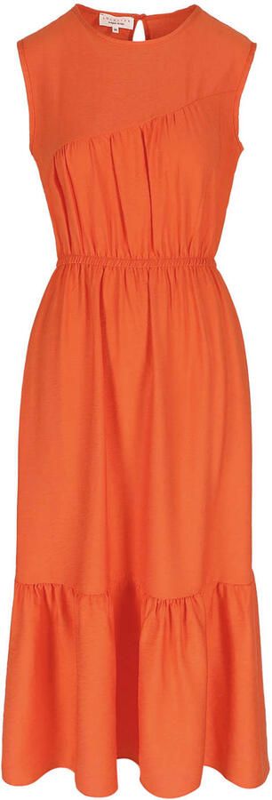 LOLALIZA maxi jurk oranje - Foto 2