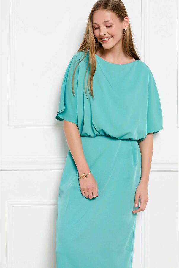 LOLALIZA midi jurk blauw