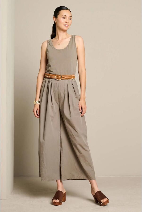 LOLALIZA midi jurk taupe