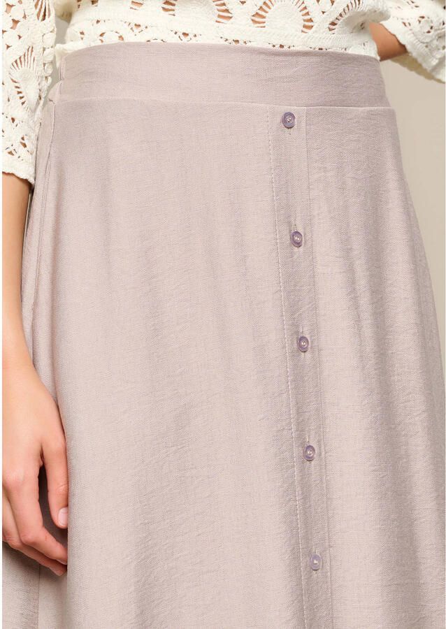LOLALIZA midi rok beige - Foto 2