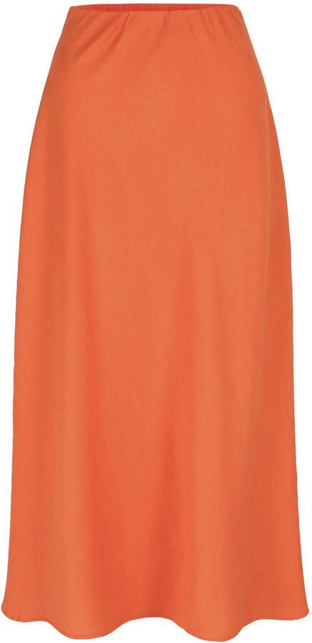 LOLALIZA midi rok oranje - Foto 3