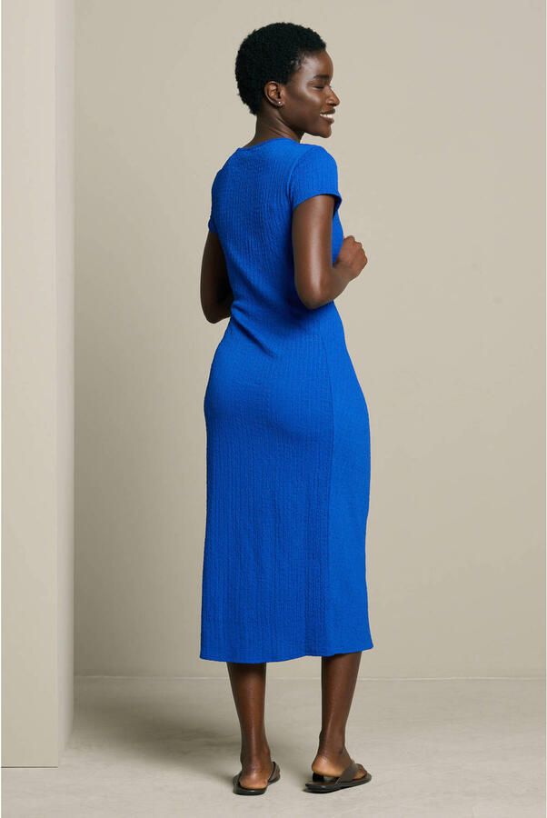 LOLALIZA midi zomerjurk blauw - Foto 2