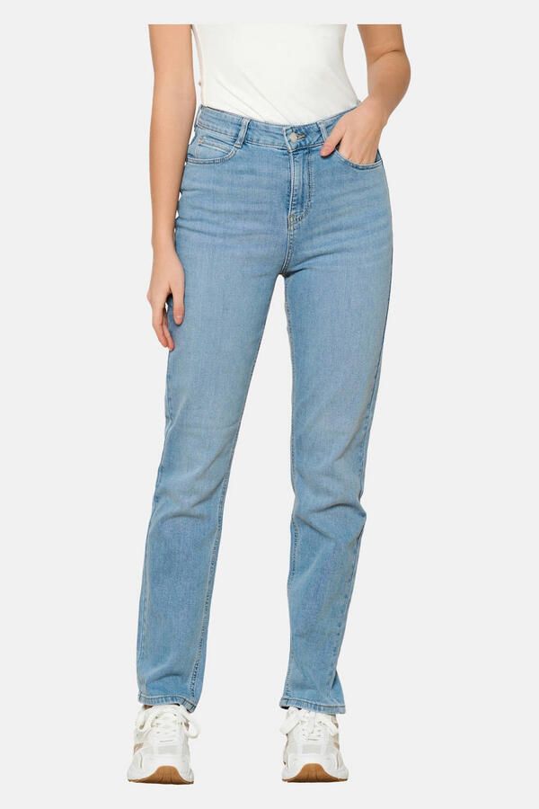 LOLALIZA mom jeans light blue denim