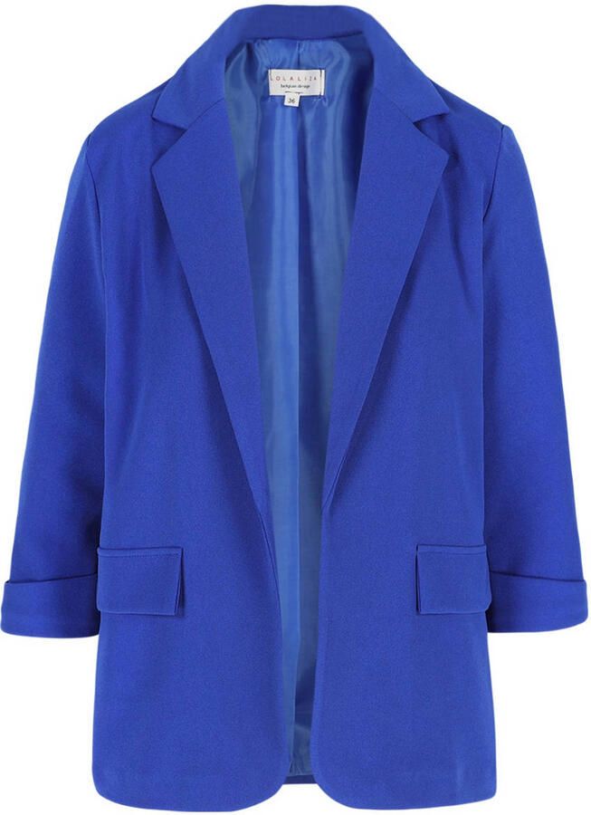 LOLALIZA oversized blazer blauw