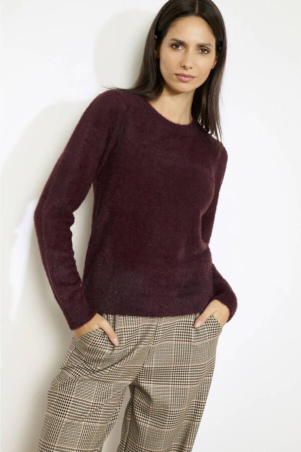 LOLALIZA pullover donkerrood