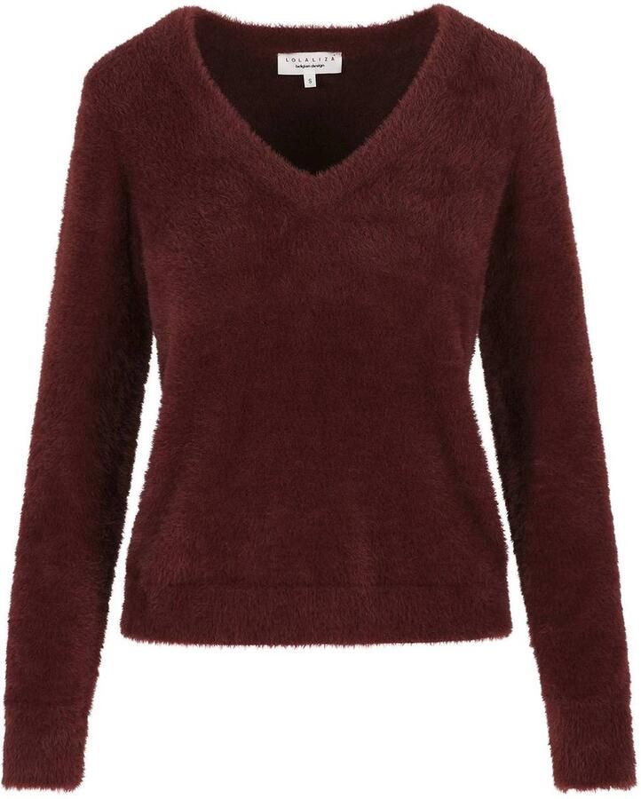 LOLALIZA pullover donkerrood - Foto 2
