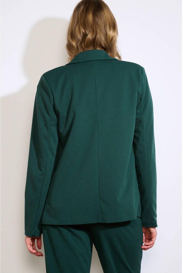 LOLALIZA regular blazer donkergroen - Foto 3