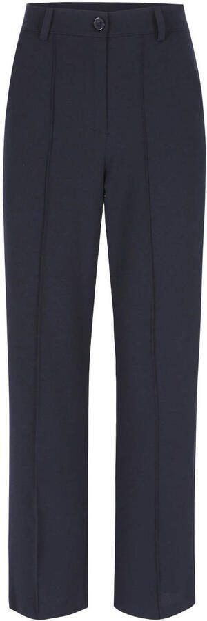 LOLALIZA regular waist broek marineblauw - Foto 2