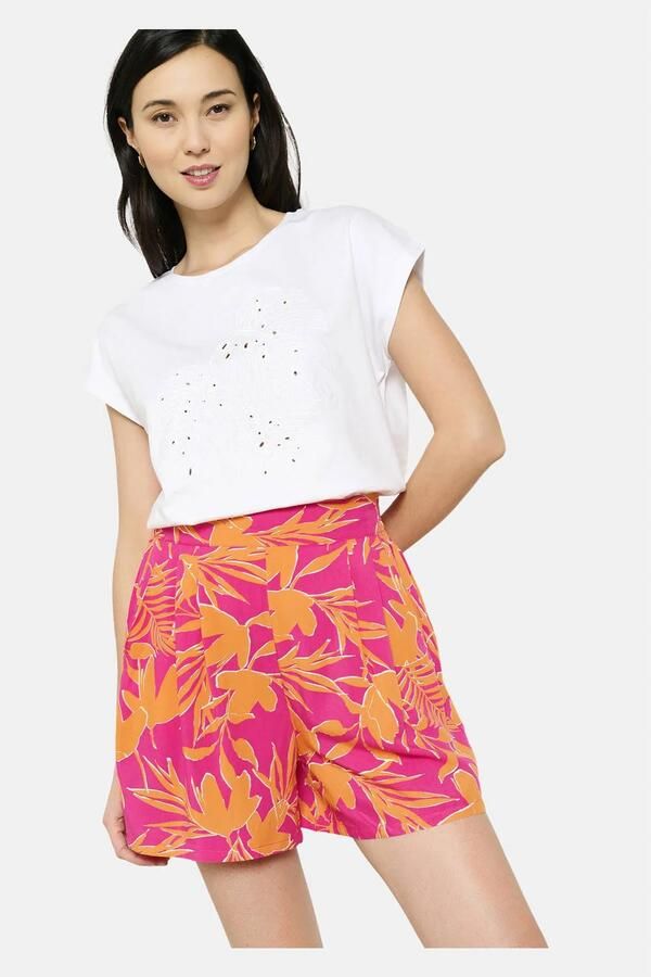 LOLALIZA regular waist casual short roze