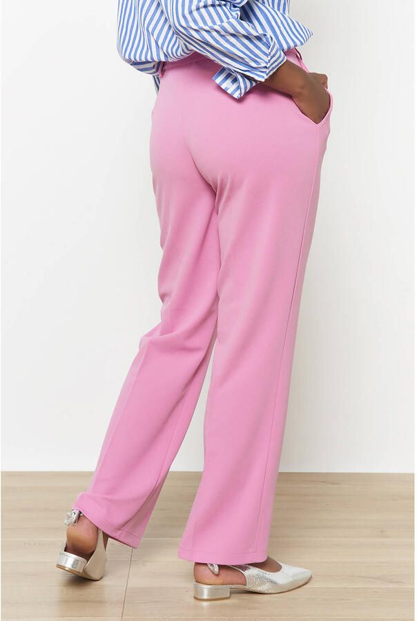 LOLALIZA regular waist pantalon roze - Foto 2