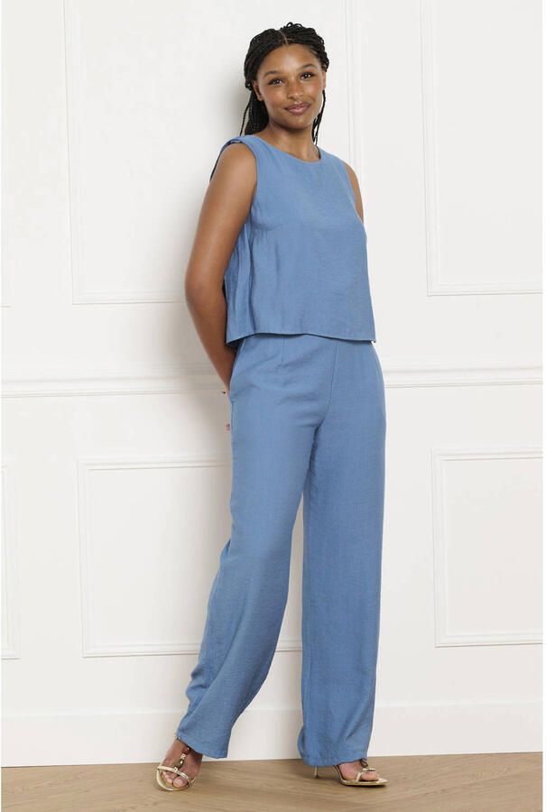 LOLALIZA Sanny x Wehkamp jumpsuit lichtblauw - Foto 2
