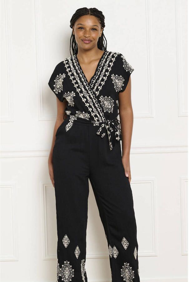 LOLALIZA Sanny x Wehkamp jumpsuit zwart - Foto 2