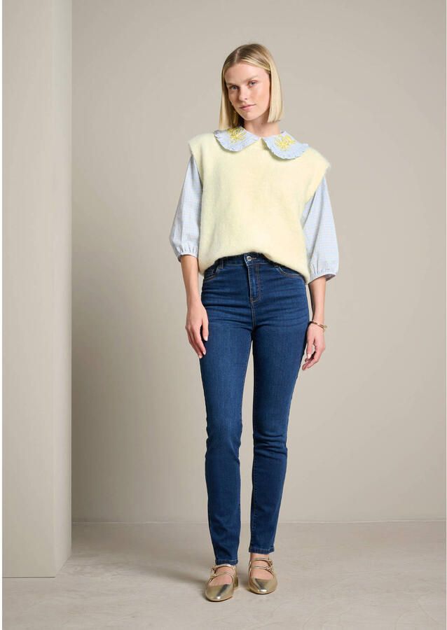 LOLALIZA slim fit jeans donkerblauw - Foto 2