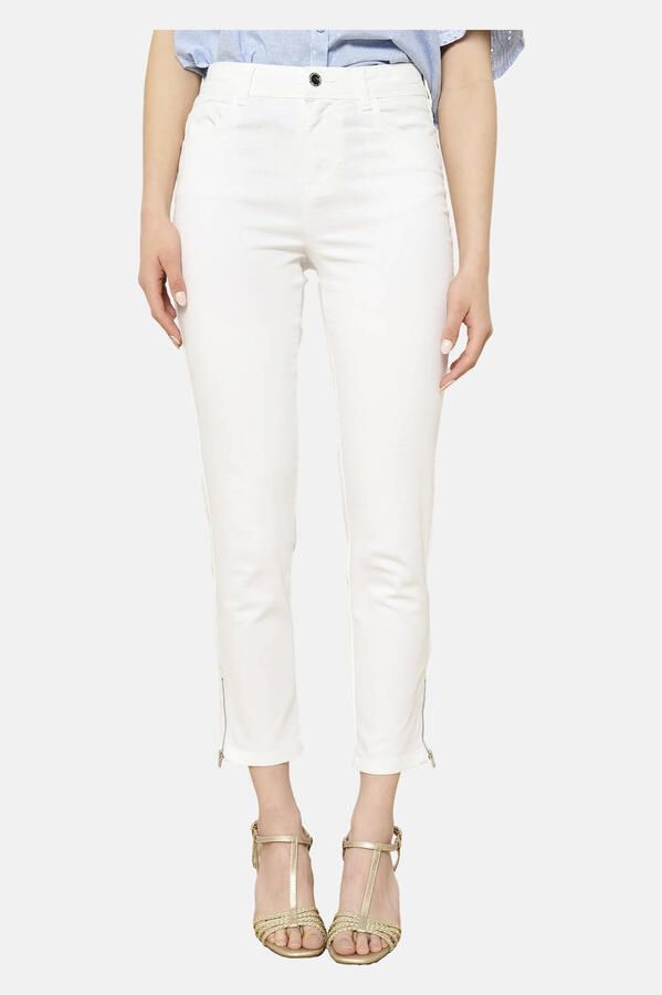 LOLALIZA slim fit jeans wit