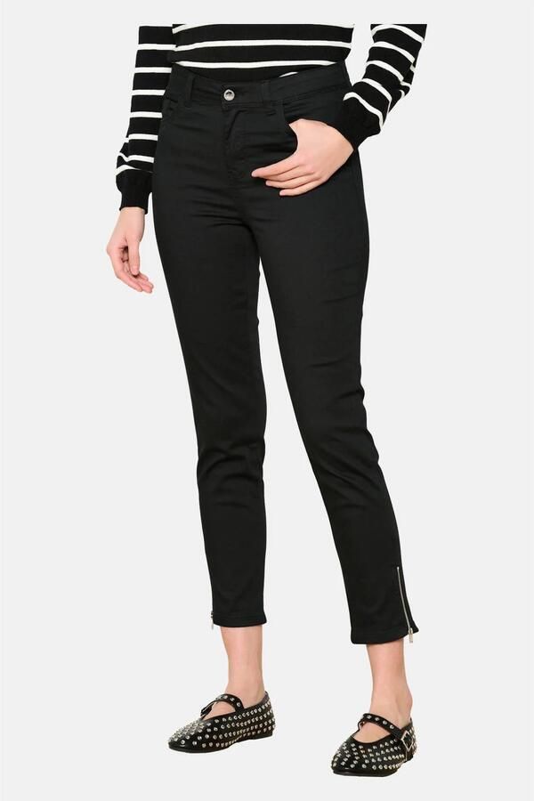 LOLALIZA slim fit jeans zwart