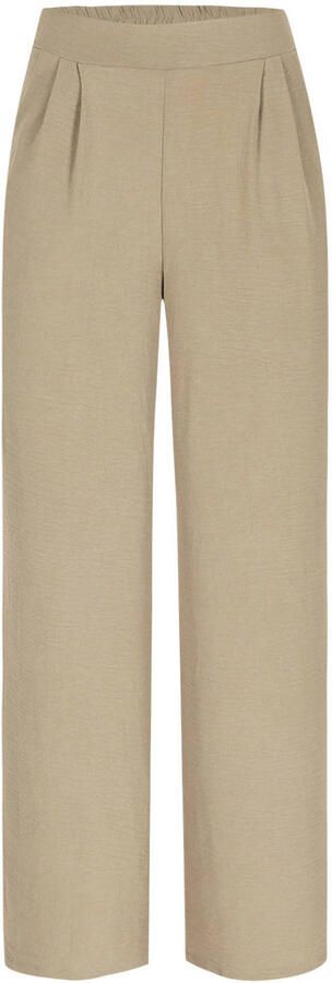 LOLALIZA straight high waist casual broek beige - Foto 3