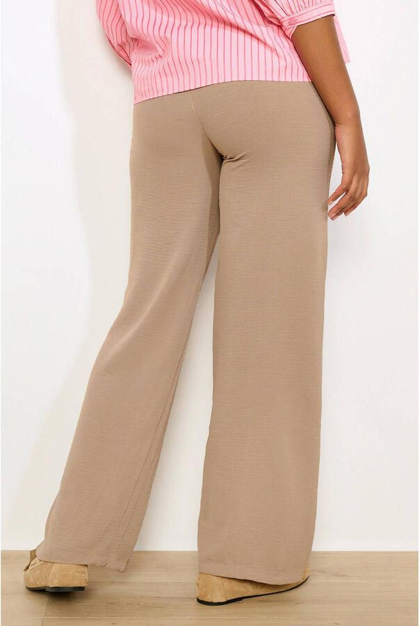 LOLALIZA straight high waist casual broek beige - Foto 2