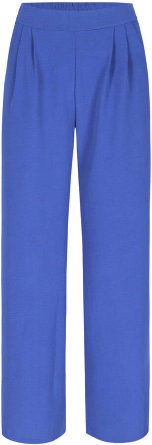 LOLALIZA straight high waist casual broek blauw - Foto 3